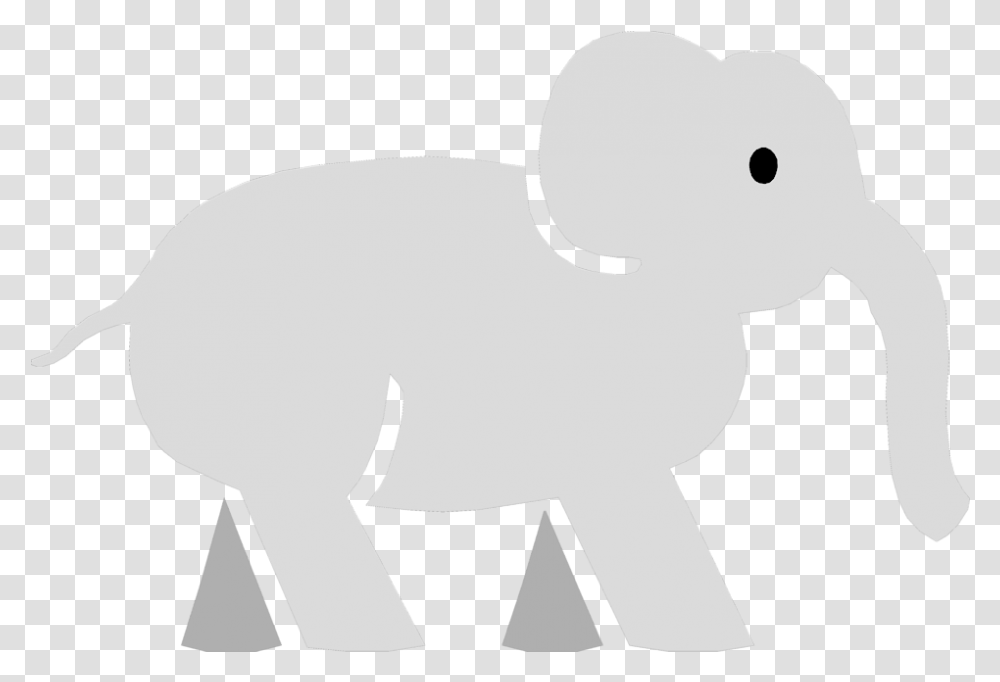 Elephant Clip Art Cartoon Elephant No Background, Silhouette, Animal, Mammal, Stencil Transparent Png