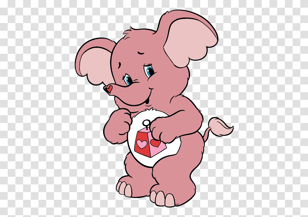 Elephant Clip Art Lotsa Heart Elephant Care Bear, Cupid, Performer, Baby Transparent Png