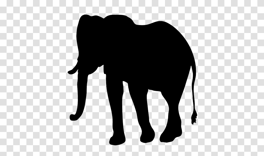 Elephant Clip Art, Silhouette, Mammal, Animal, Wildlife Transparent Png