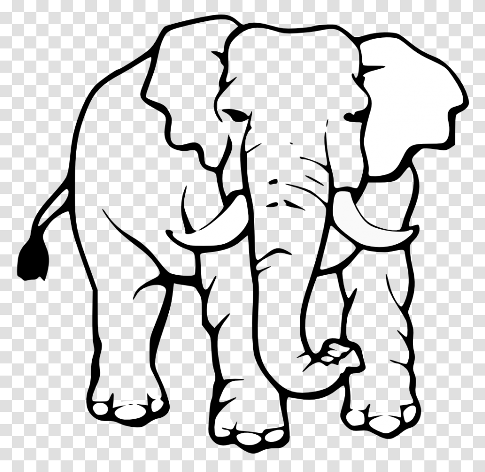 Elephant Clip Art, Wildlife, Mammal, Animal Transparent Png