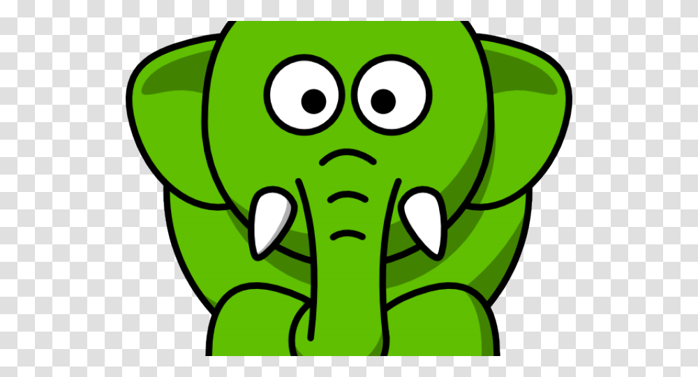 Elephant Clipart, Green, Plant, Food Transparent Png