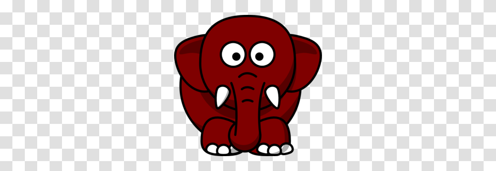 Elephant Clipart Mouth, Food, Animal, Maroon, Sticker Transparent Png