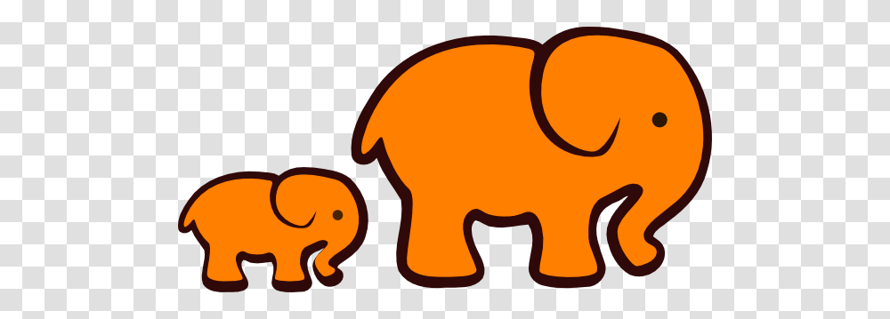 Elephant Clipart Orange, Piggy Bank, Animal, Mammal, Wildlife Transparent Png