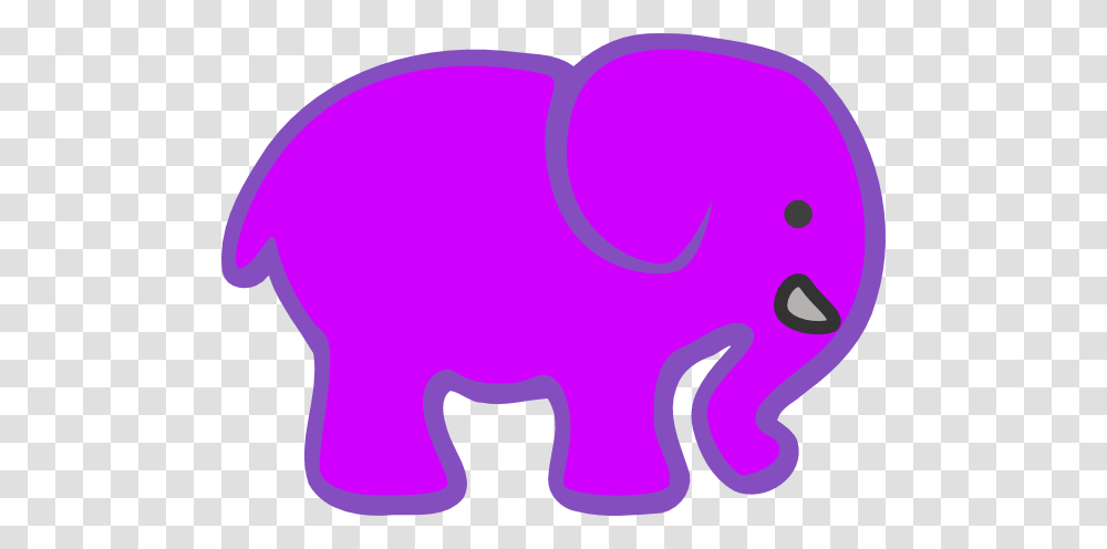 Elephant Clipart Purple, Piggy Bank Transparent Png