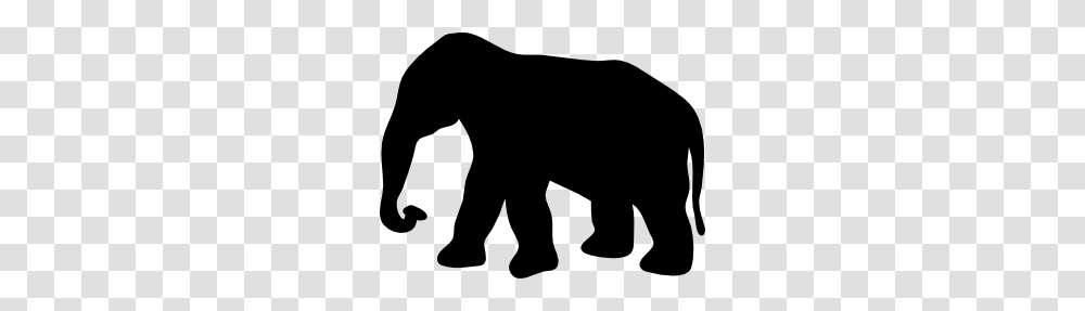 Elephant Clipart, Silhouette, Person, Human, Kneeling Transparent Png