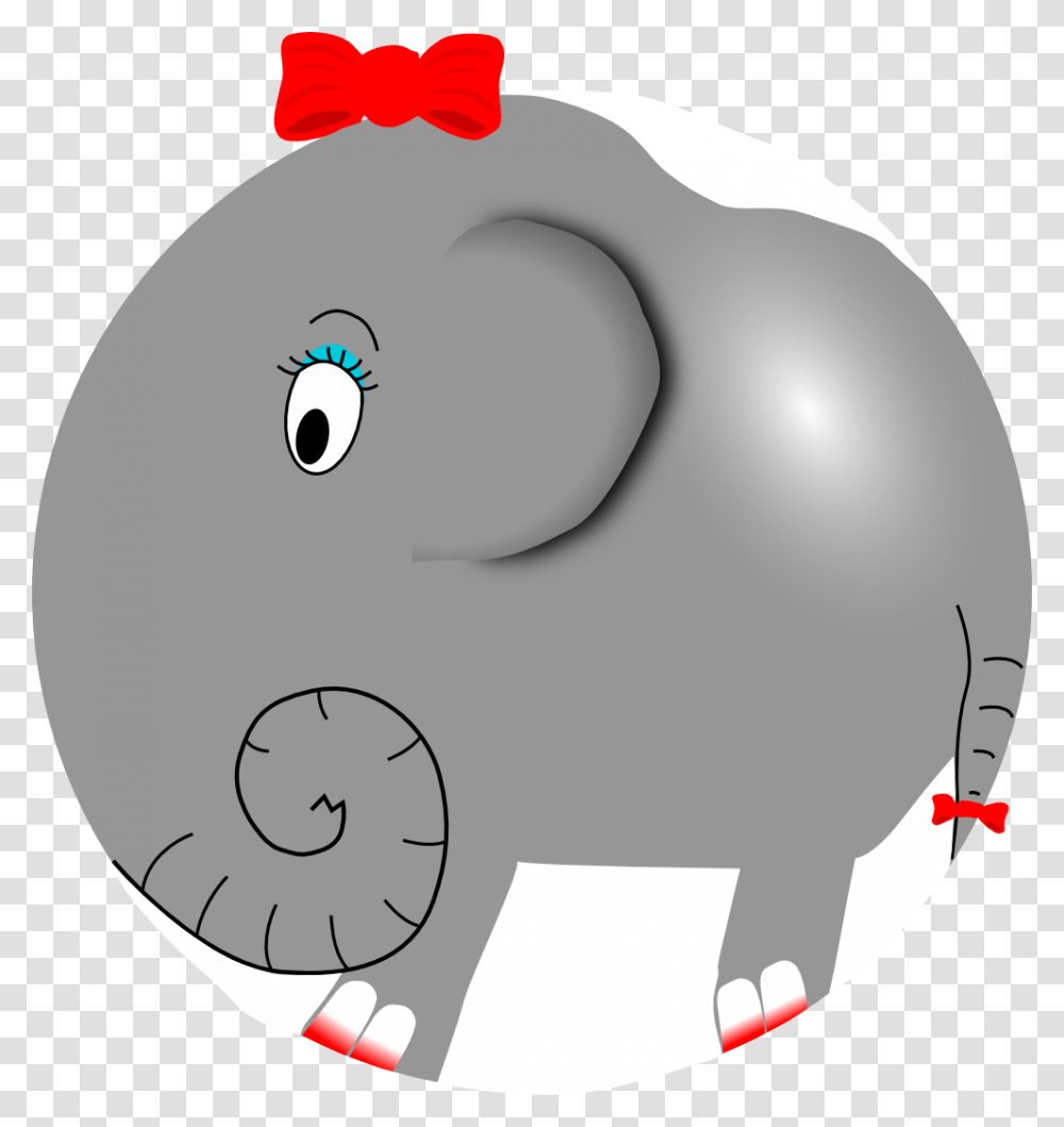 Elephant Clipart Stuffed Animal, Mammal, Pig, Snowman, Winter Transparent Png
