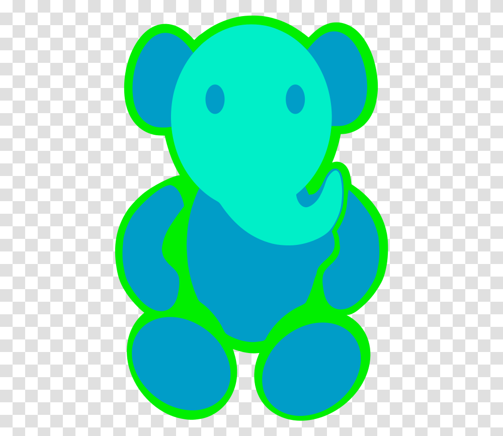 Elephant Cut Teddy Bear, Pac Man Transparent Png