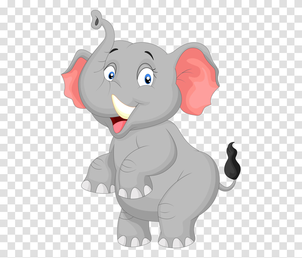 Elephant Cute Baby Clipart Image And Cartoon Elephant Images Hd, Mammal, Animal, Pet, Wildlife Transparent Png