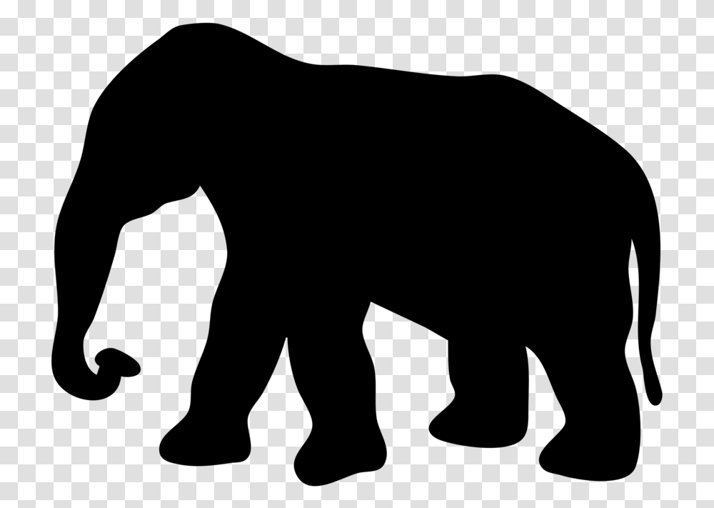 Elephant Elephant Silhouette Background, Gray, World Of Warcraft Transparent Png