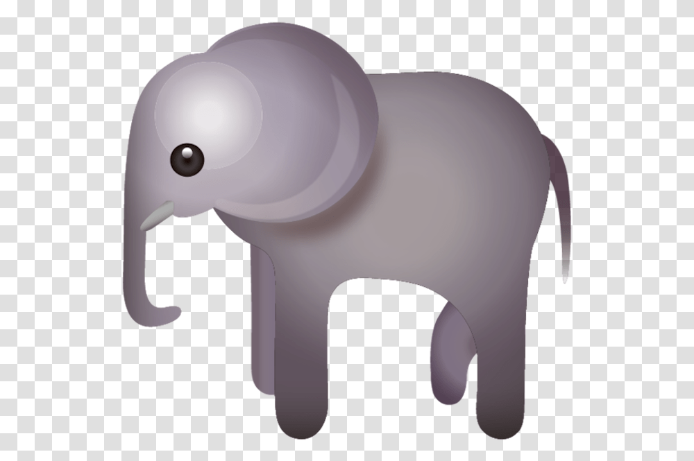 Elephant Emoji, Mammal, Animal, Sea Life, Beluga Whale Transparent Png