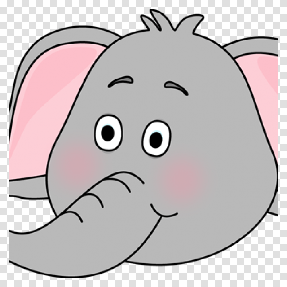 Elephant Face Clipart Cartoon Clip Art Stools Free Download, Mammal, Animal, Sea Life, Soccer Ball Transparent Png