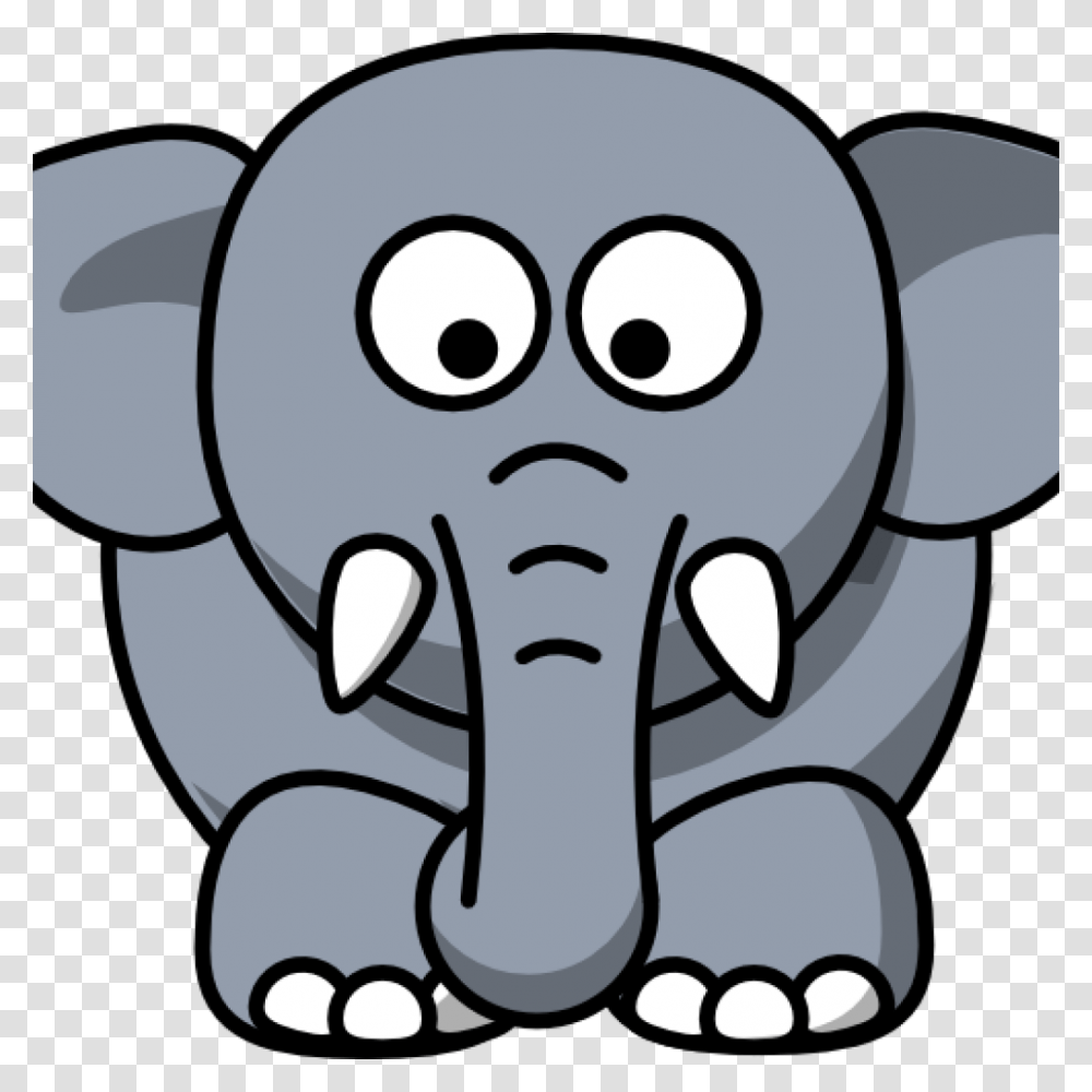 Мультяшный Слоненок голова