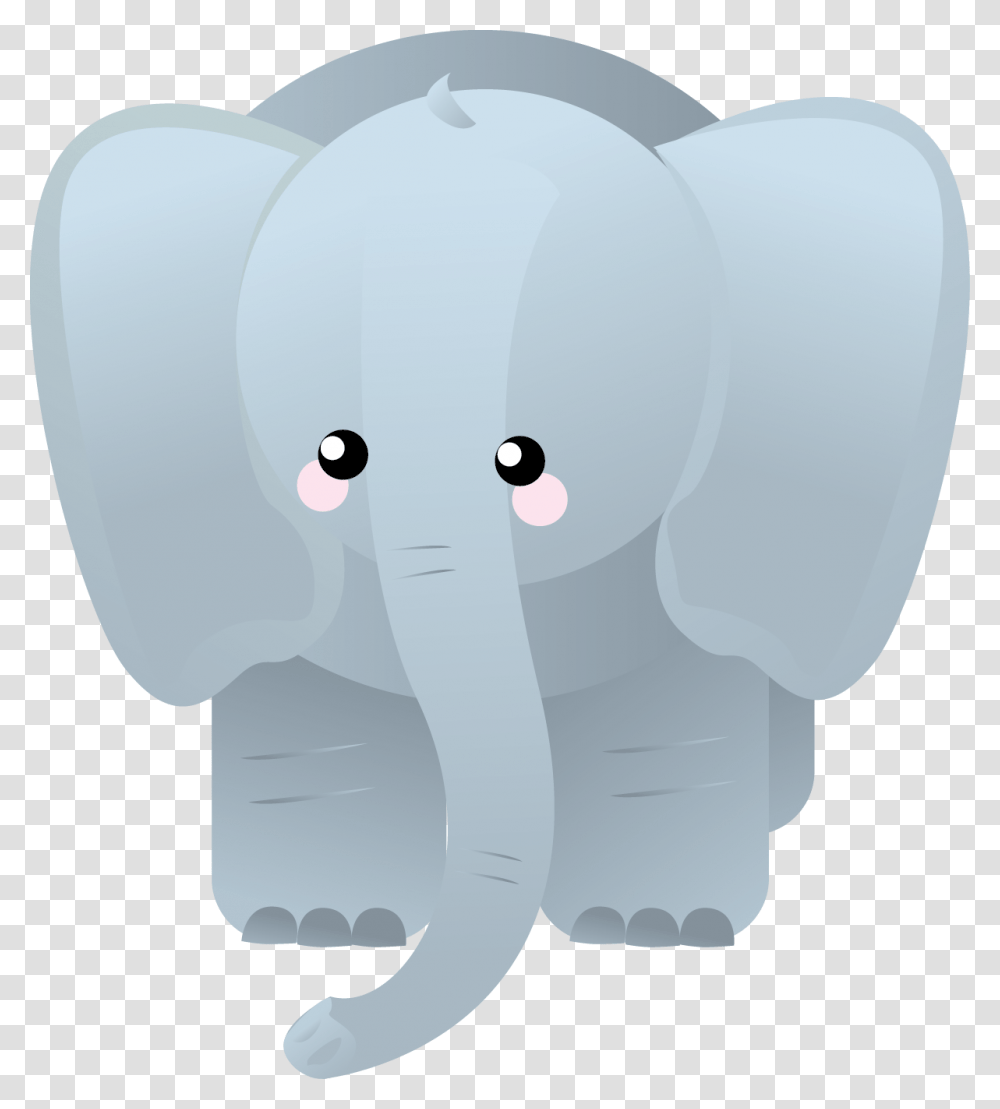 Elephant Free To Use Cliparts One Bite At A Time Elephant, Wildlife, Animal, Polar Bear, Mammal Transparent Png