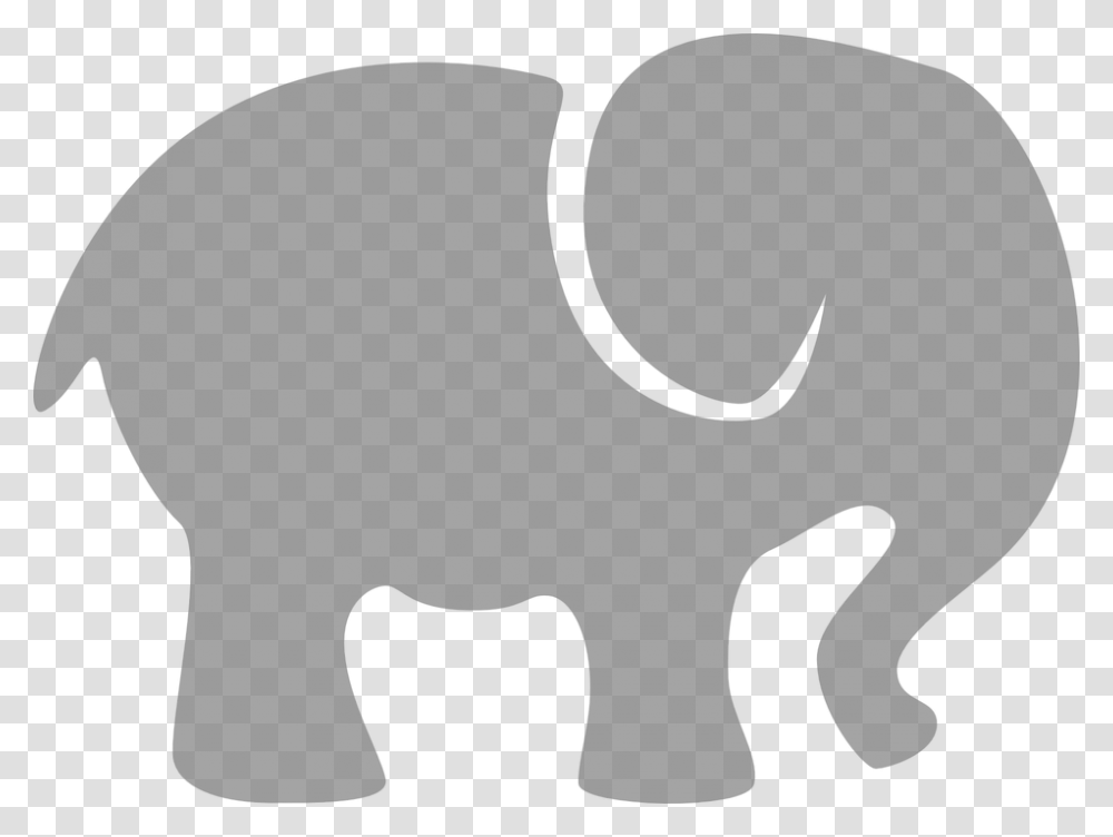 Elephant Gray Silhouette Animal Sign Baby Grey Elephant Clip Art, Mammal, Wildlife, Piggy Bank, Aardvark Transparent Png
