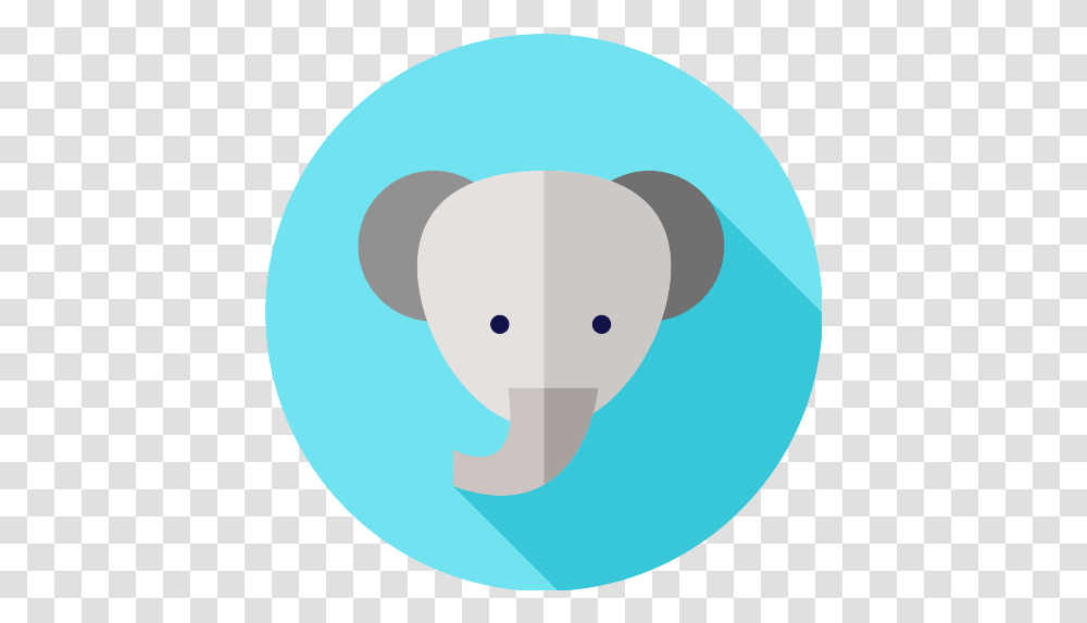 Elephant Head Vector Svg Icon 3 Repo Free Icons Animals Icon Circle, Mammal, Wildlife, Sea Life, Polar Bear Transparent Png