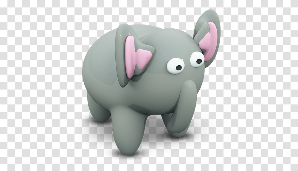 Elephant Icon Cute Animals, Toy, Mammal, Figurine, Plush Transparent Png