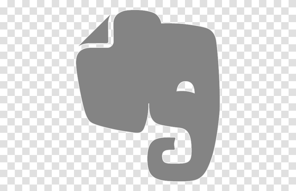 Elephant Logo Picture Evernote Logo, Face, Pillow, Cushion, Text Transparent Png