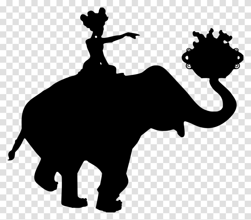 Elephant Mandala Elephant Woman Silhouette, Gray, World Of Warcraft Transparent Png