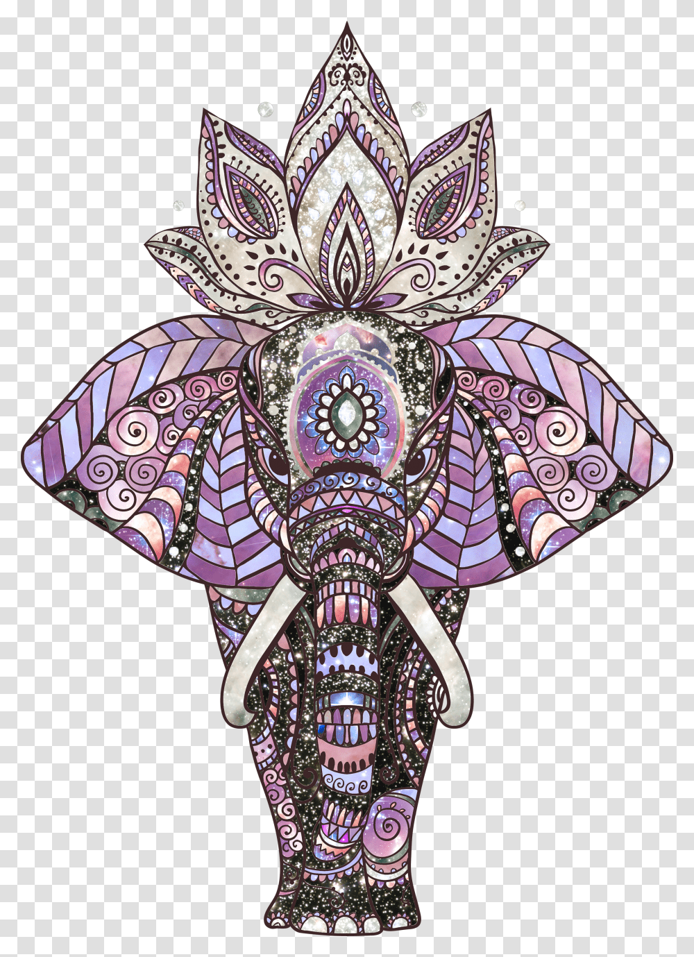 Elephant Mandala Transparent Png
