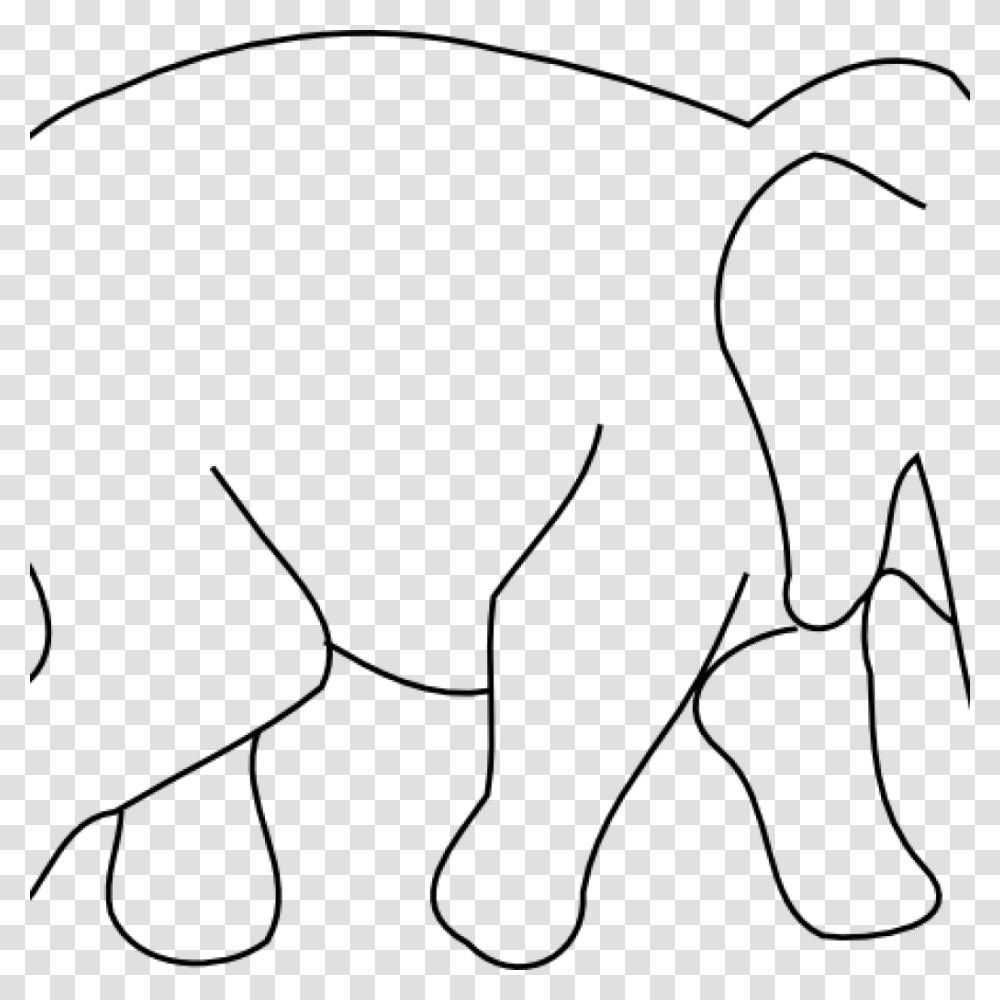 Elephant Outline Drawing Apple Clipart House Clipart Online Download, Gray, World Of Warcraft Transparent Png