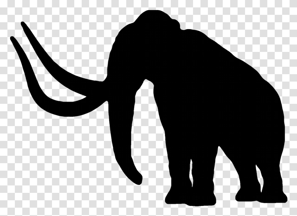 Elephant Silhouette Woolly Mammoth Silhouette, Animal, Mammal, Photography, Kangaroo Transparent Png