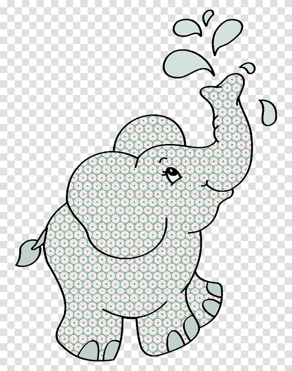 Elephant Texture Colored Imagini Cu Elefanti Pentru Colorat, Label, Drawing, Leisure Activities Transparent Png