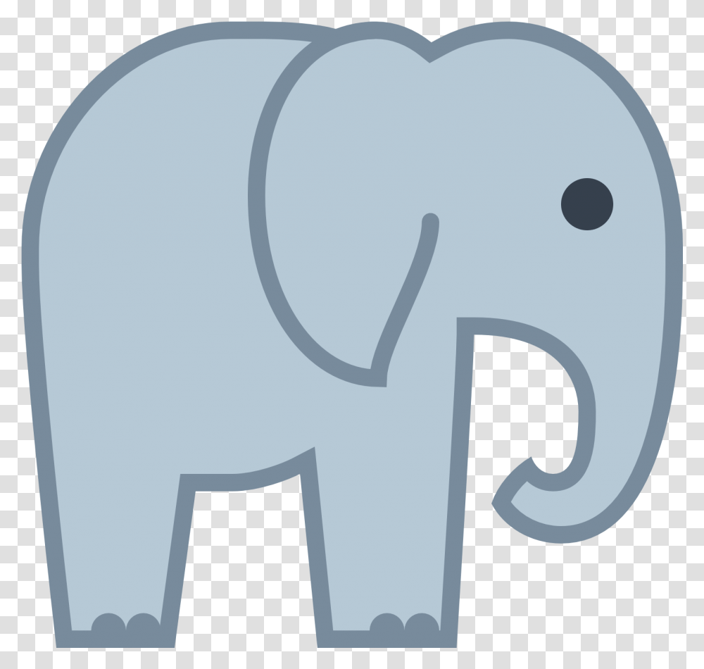 Elephant Trunk Elephant Icon, Wildlife, Mammal, Animal Transparent Png