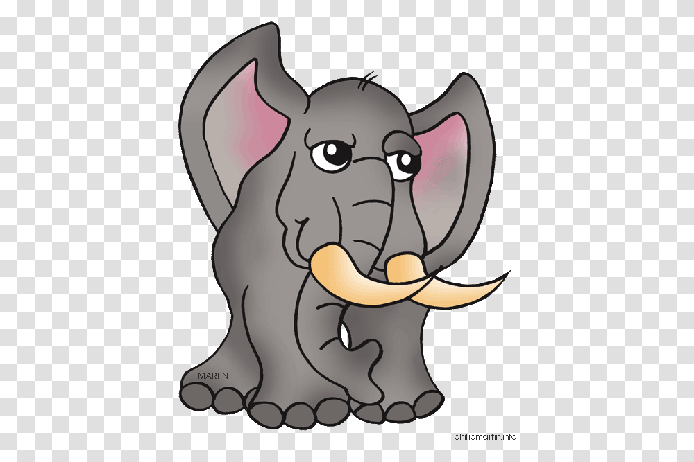 Elephant With Long Tusk Clipart, Mammal, Animal, Pig, Painting Transparent Png