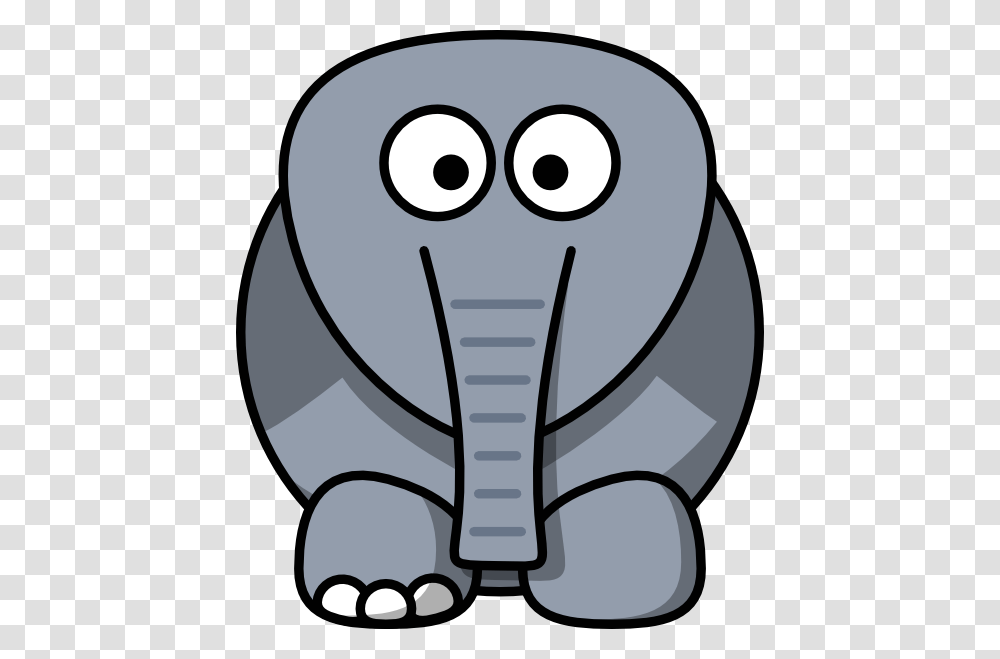 Elephant With No Ears, Animal, Mammal, Sea Life, Sewing Transparent Png
