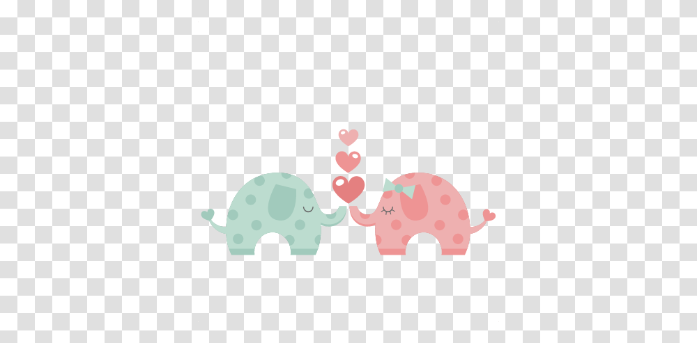 Elephants Svg Silhouette & Clipart Free Cute Love Clipart, Animal, Mammal, Buffalo, Wildlife Transparent Png