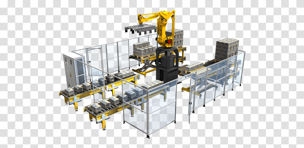 Elettric 80 Palletizer, Machine, Toy, Lathe Transparent Png