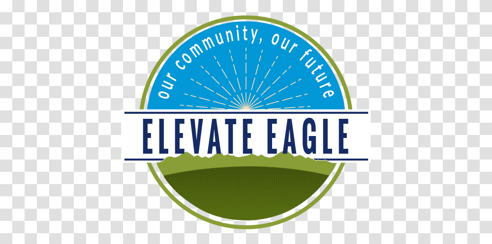Elevate Eagle Homepage Circle, Label, Text, Plant, Logo Transparent Png