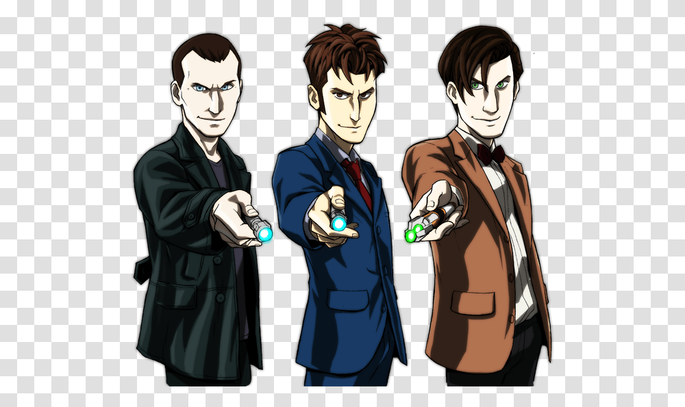 Eleven Doctor Anime, Person, Comics, Book, Manga Transparent Png