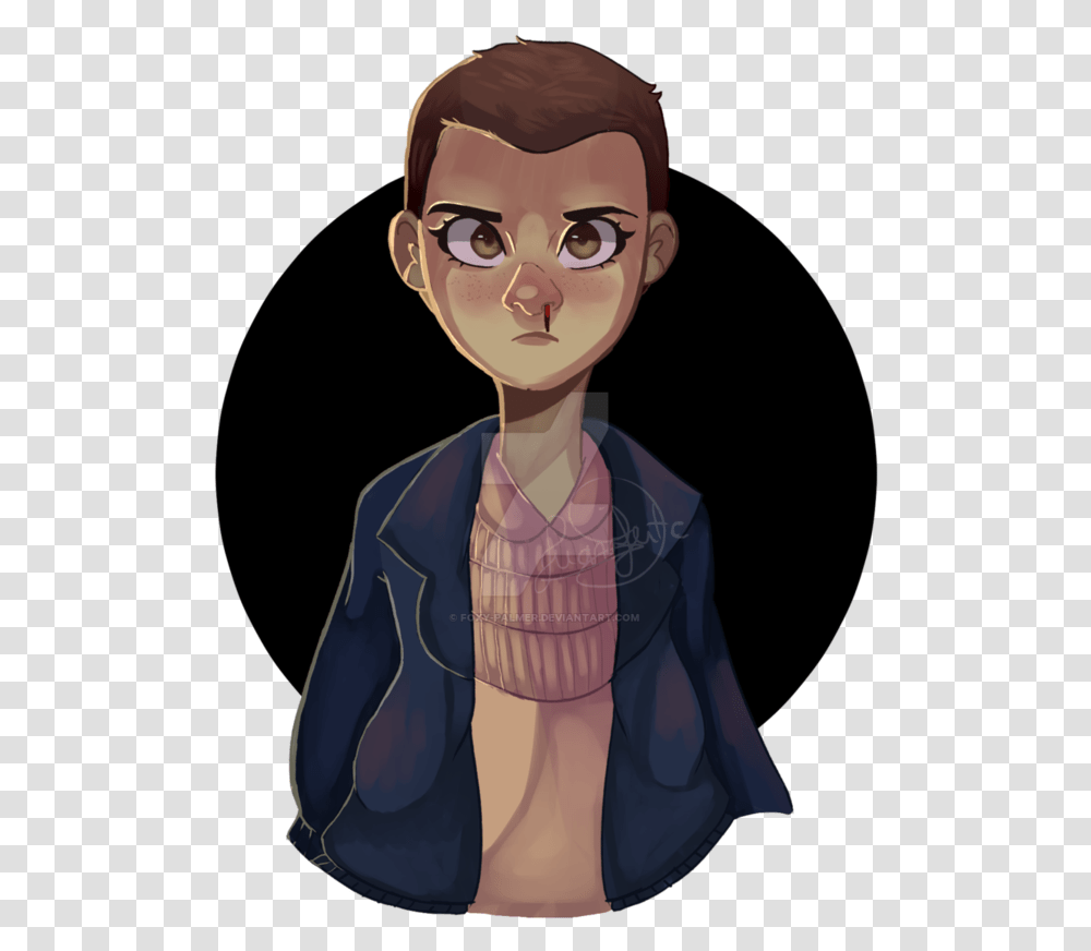 Eleven Stranger Things, Face, Person, Human, Female Transparent Png