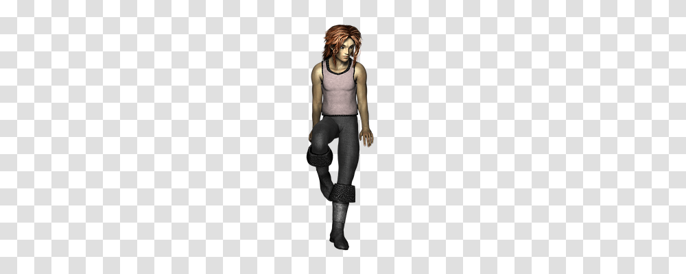 Elf Person, Female, Figurine Transparent Png