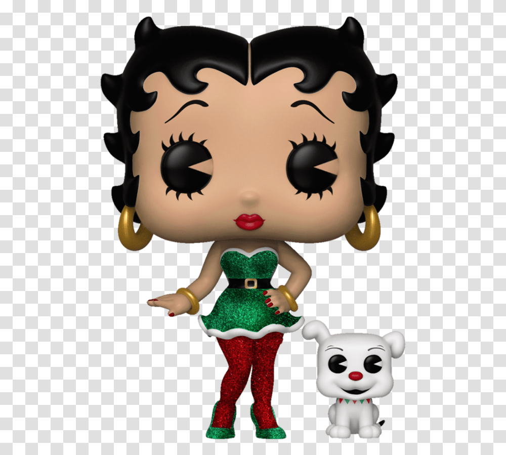 Elf Betty Boop Funko Pop, Doll, Toy Transparent Png