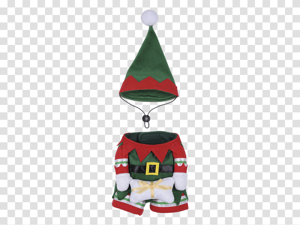 Elf Christmas Costumes For Dogs, Cushion, Apparel, Pillow Transparent Png