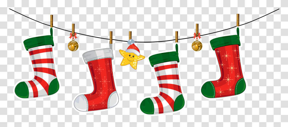 Elf Clipart Two, Stocking, Christmas Stocking, Gift Transparent Png