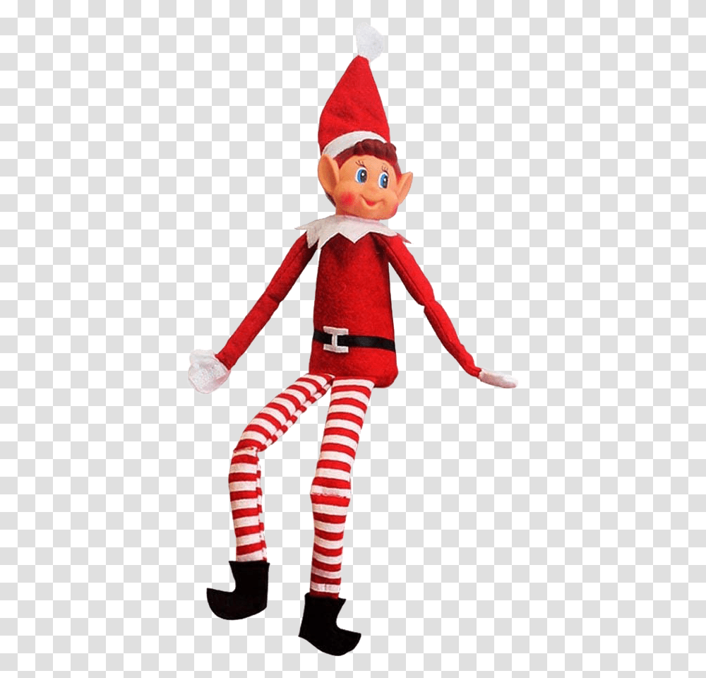 Elf Elf On The Shelf Background, Doll, Toy, Person, Human Transparent Png