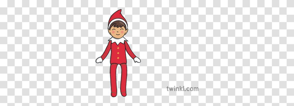 Elf Elf On The Shelf Illustration, Person, Human, Performer, Magician Transparent Png