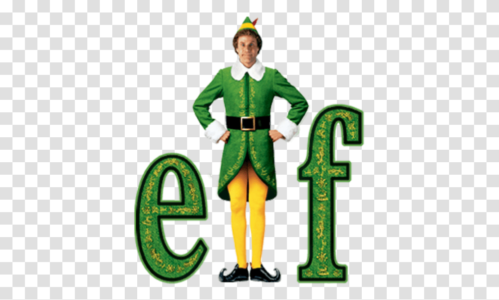 Elf Elf The Movie, Person, Long Sleeve, Clothing, Green Transparent Png