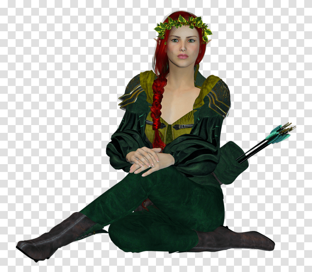 Elf Fantasy, Costume, Person, Sleeve Transparent Png