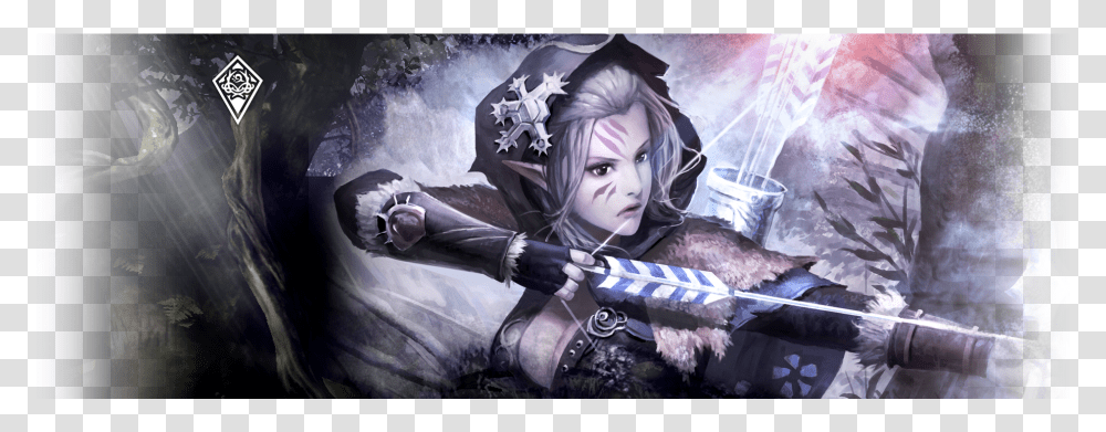 Elf Frost Archer Download, Person, Human, Archery, Sport Transparent Png