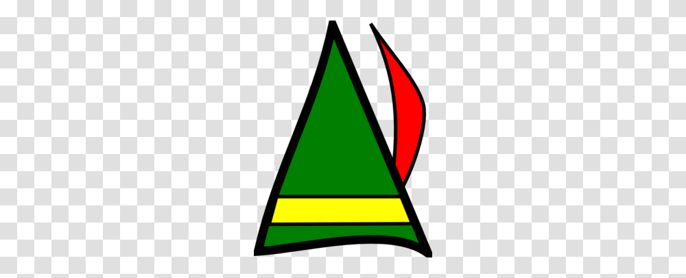 Elf Hat Clip Art Clipart, Triangle, Logo, Trademark Transparent Png