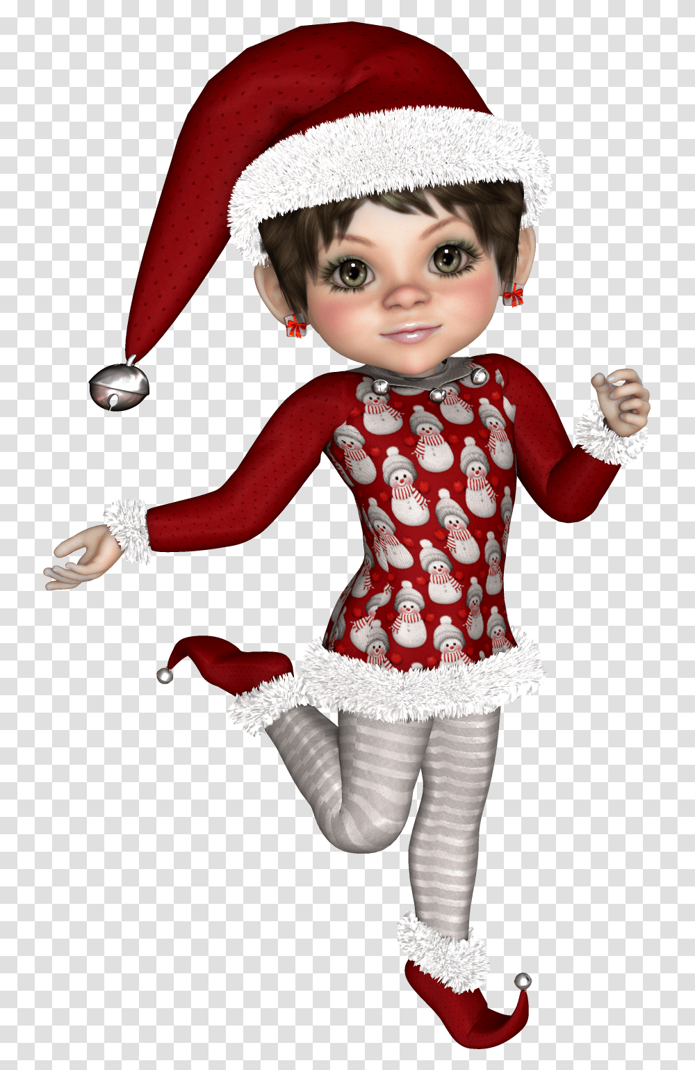 Elf Hat, Doll, Toy, Person, Human Transparent Png