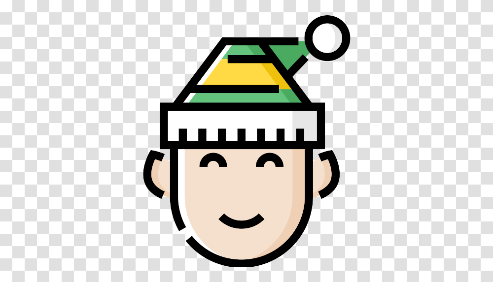 Elf Icon Christmas Day, Clothing, Apparel, Triangle, Hat Transparent Png