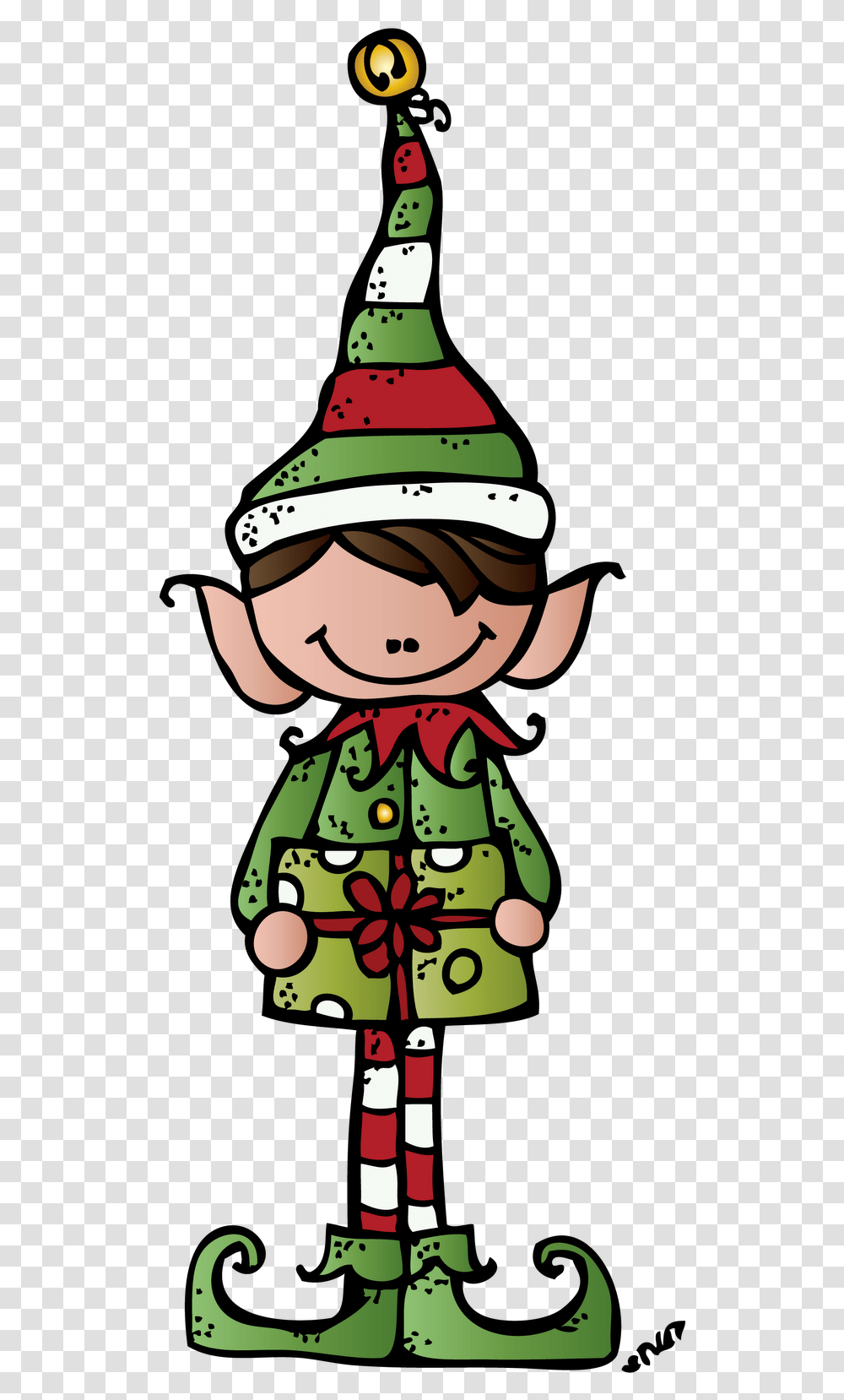 Elf Melonheadz Christmas Clip Art, Tree, Plant, Snowman, Winter Transparent Png