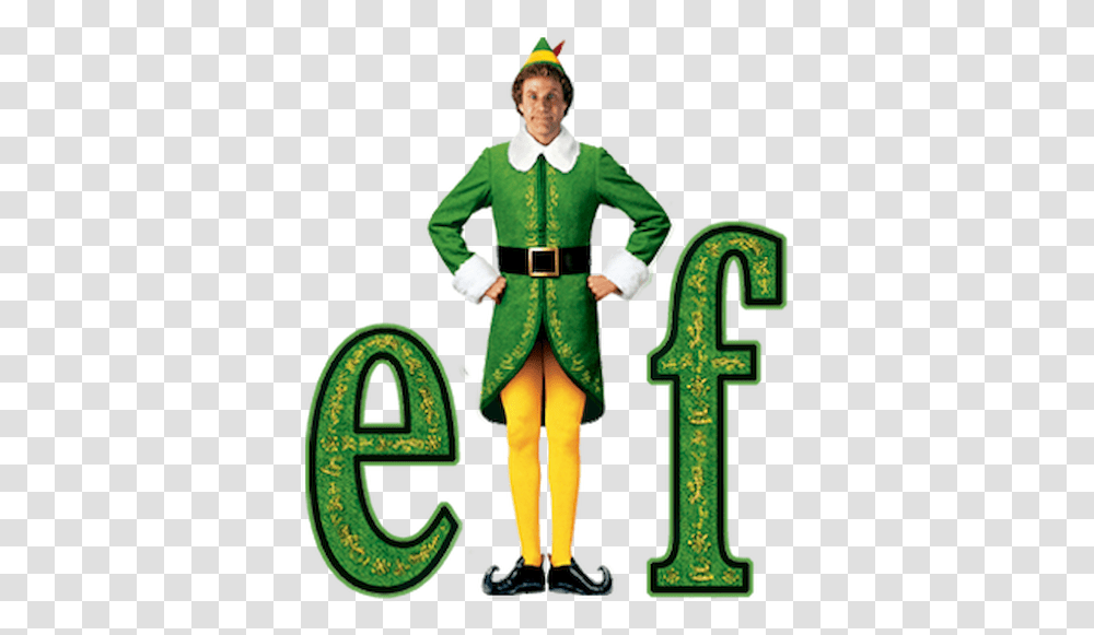 Elf Movie, Person, Costume, Green, Long Sleeve Transparent Png