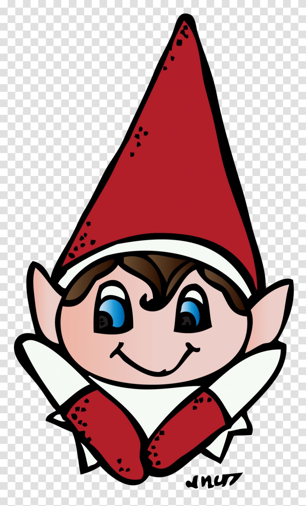 Elf On The Shelf Clip Art, Apparel, Party Hat Transparent Png