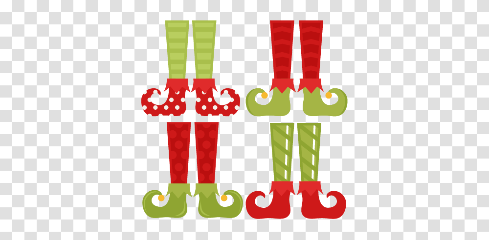 Elf Shoe Set Cutting Christmas Cuts Free Svgs Cute, Dynamite, Suspenders Transparent Png